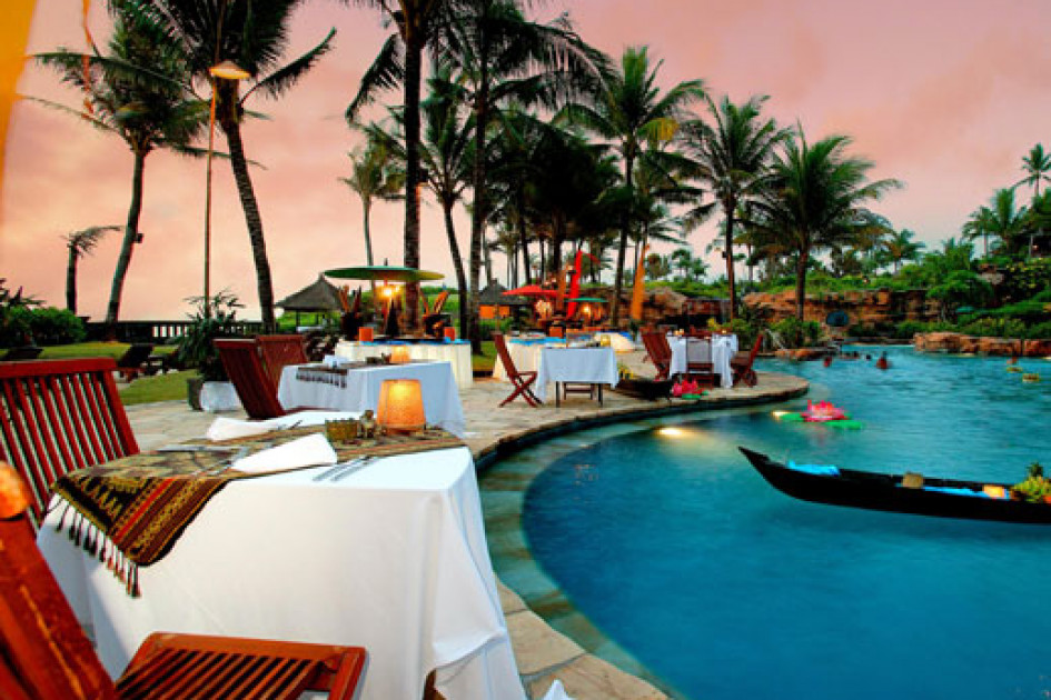 Голф и плаж на остров Бали Хотел Pan Pacific Nirwana Bali Resort 5* Sea